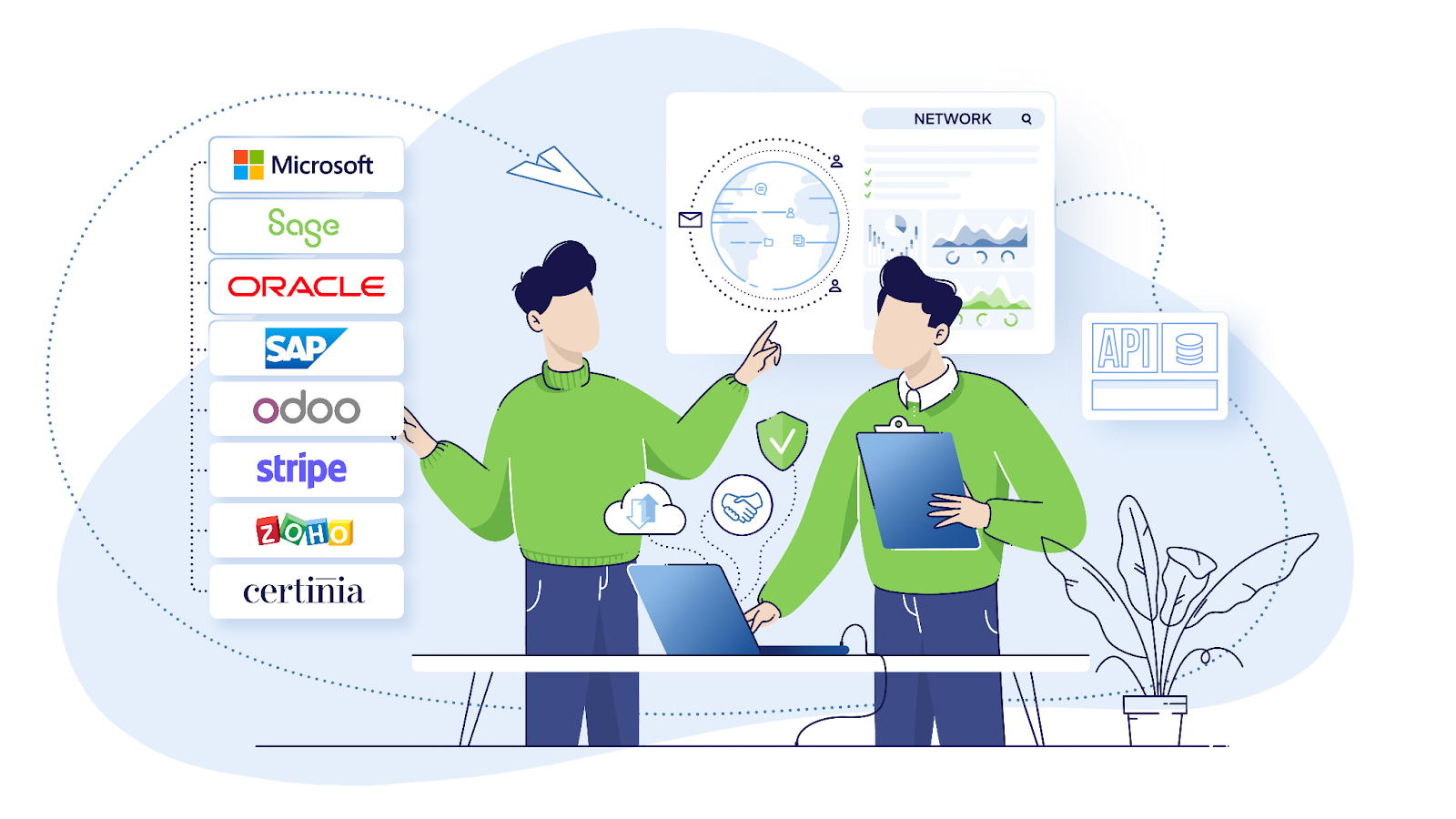 Storecove's wide partner network