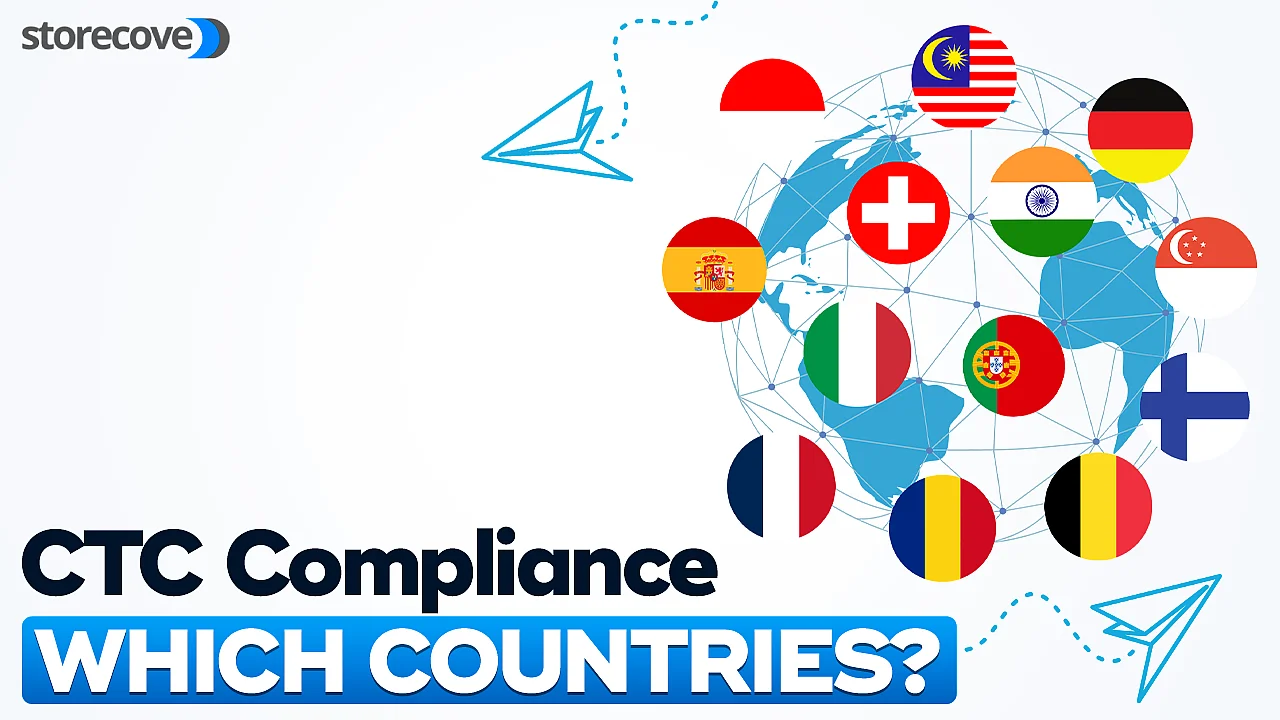 Which CTC countries are supported by Storecove?